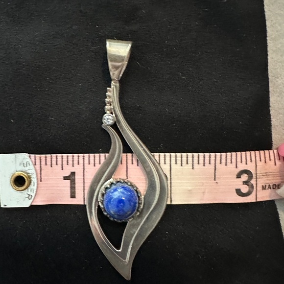 Jay King Silver & Blue Lapis pendant - Picture 8 of 8